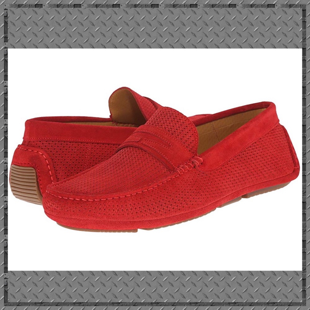 NEW MENS GENUINE SUEDE WEATHERPROOF DRIVING MOC ♥️